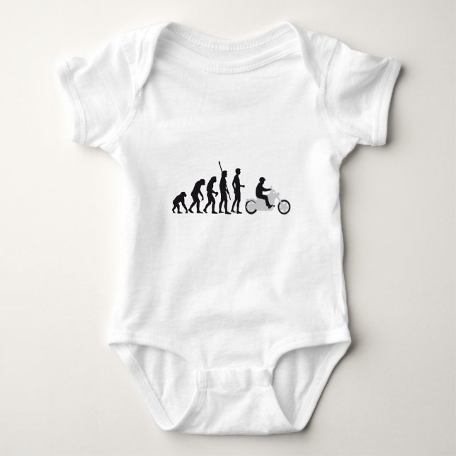 Body Para Bebê evolution biker (Frente)