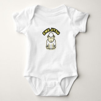 Body Para Bebê Ewe Jitsu Sheep