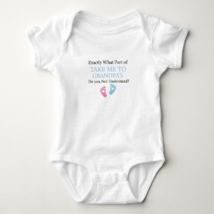 Body Para Bebê Exatamente que parte de me levar ao avô?