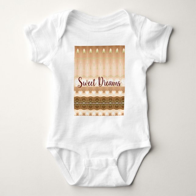 Body Para Bebê Excelente como Visto Babies Pajama (Frente)