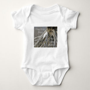 Body Para Bebê Excelente Egret (Ardea alba) OBX