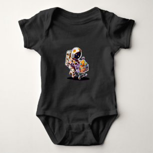 Body Para Bebê Expedição do Astronauta