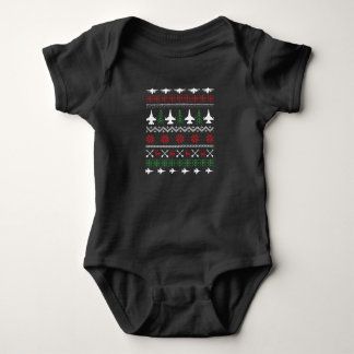 Body Para Bebê F16 Fita de Natal