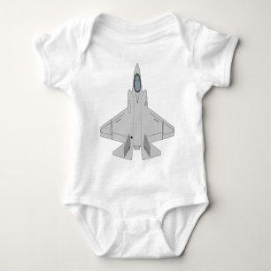 Body Para Bebê F-35 Relâmpago II - Superior