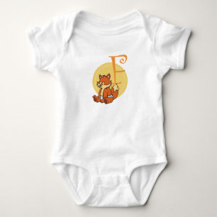 Body Para Bebê F é para o Fox