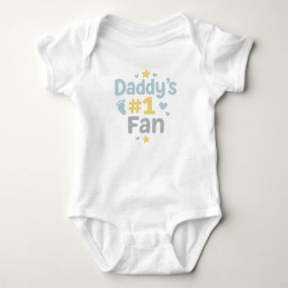Body Para Bebê Fã-bô-bebê nº 1 do pai - Um presente para Novos pa