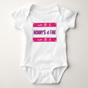 Body Para Bebê Fã do #1 da mamã