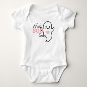 Body Para Bebê Fab Boo Lous Ghost