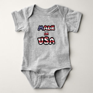 Body Para Bebê Fabricado nos EUA