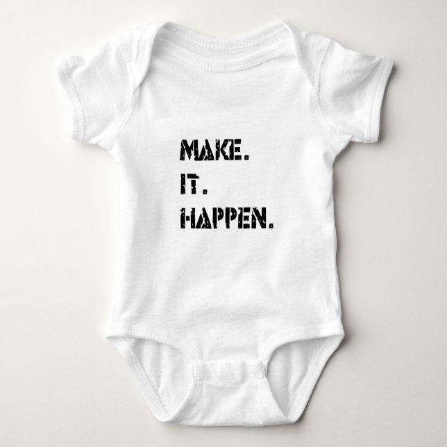 Body Para Bebê faça isso. (Frente)