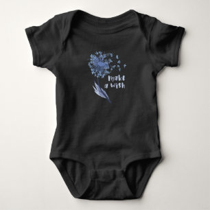 Body Para Bebê Faça um desejo de Dandelion Flower