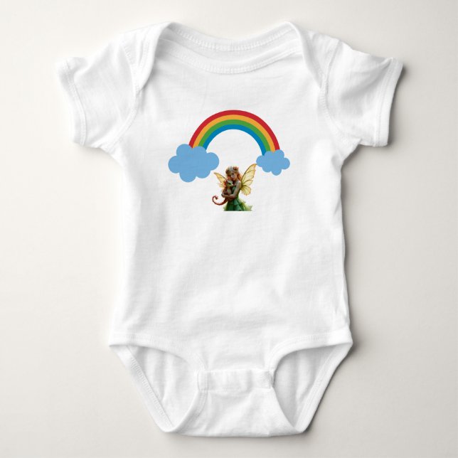 Body Para Bebê Fadas Lindas (Frente)