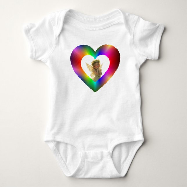 Body Para Bebê Fadas Lindas (Frente)