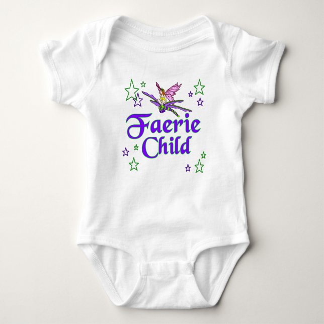 Body Para Bebê Faerie Child (Frente)