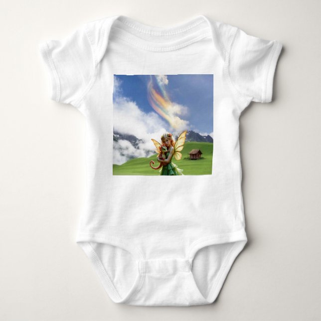 Body Para Bebê Fairies (Frente)