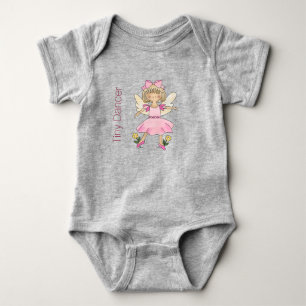Body Para Bebê Fairy Dancer Baby's One Piece Tutu Bodydress