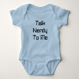 Body Para Bebê Fale Comigo Com Nerdy