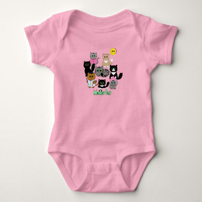 Body Para Bebê Família Divertida (Frente)