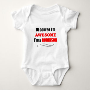 Body Para Bebê Família impressionante de Robinson