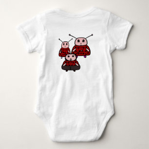 Body Para Bebê Família Ladybird