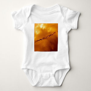 Body Para Bebê Fantasia Wire em Laranja