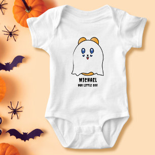Body Para Bebê Fantasma Bela do Halloween Personalizado