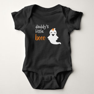 Body Para Bebê Fantasma Bonito Com Pai Laranja Pequeno Boo