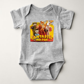 Body Para Bebê Fantastic Mr Fox