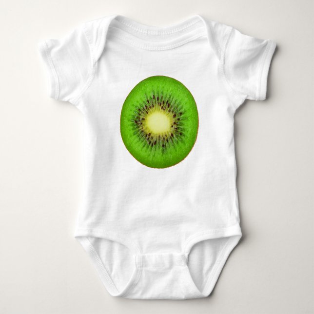 Body Para Bebê Fatia de kiwi (Frente)