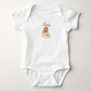 Body Para Bebê Fato de bebê antigo e um pedaço