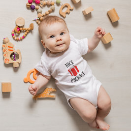 Body Para Bebê Fato de bebê de Natal - Pacote legal