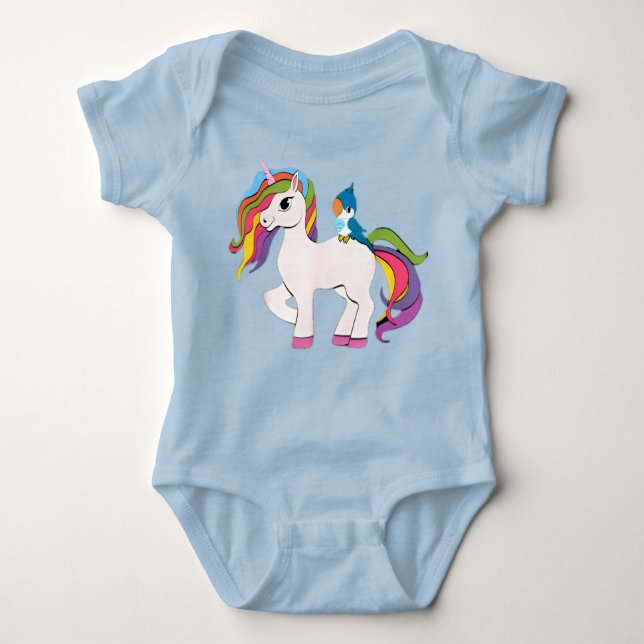 Body Para Bebê Fatos de bebê e peças individuais (Frente)