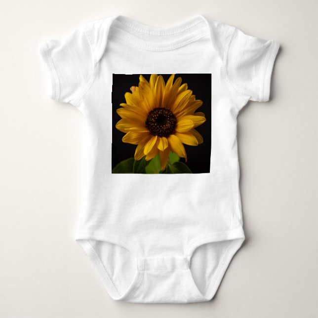 Body Para Bebê Fatos de flores (Frente)