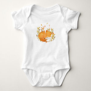 Body Para Bebê Fatos para bebês de raposa doce