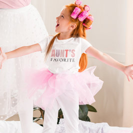 Body Para Bebê Favorito da tia | Engraçado Bebê Bonito para Nova 