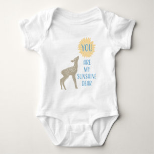 Body Para Bebê Fawn Baby Veer Você É Meu Sol