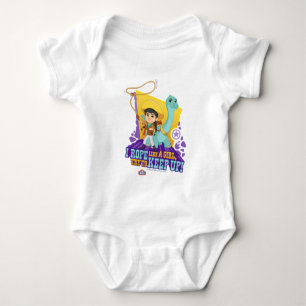 Body Para Bebê Fazenda Dino Min e Clover