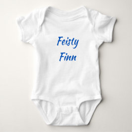 Body Para Bebê Feisty Finn Baby One Piece