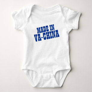 Body Para Bebê Feita em VaChina com Piada de Bebê Engraçado