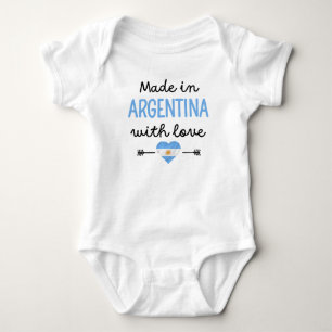 Body Para Bebê Feita na Argentina com amor bonito