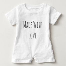 Body Para Bebê Feito Com Amor