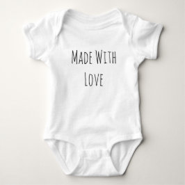 Body Para Bebê Feito Com Amor