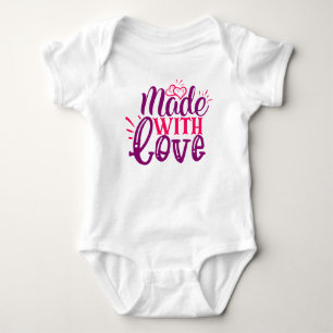 Body Para Bebê Feito Com Amor