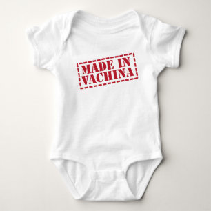 Body Para Bebê "Feito Creeper engraçado do bebê de Vachina"