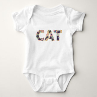 Body Para Bebê Feito de Gato