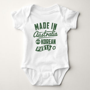 Body Para Bebê Feito em Austrália com peças coreanas