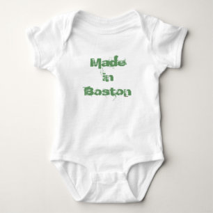 Body Para Bebê Feito em Boston