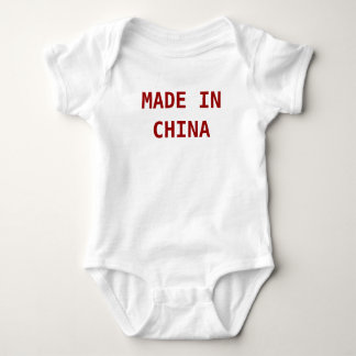BODY PARA BEBÊ FEITO EM CHINA