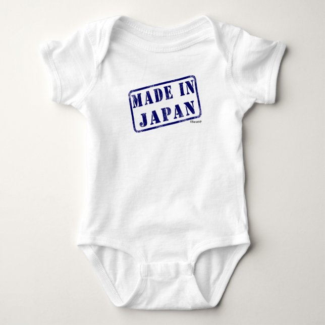 Body Para Bebê Feito em Japão (Frente)