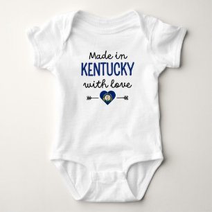 Body Para Bebê Feito em Kentucky com amor